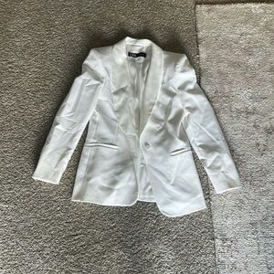 Zara white blazer